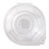 Karat 24 oz Pet Plastic Tamper Resistant Hinged Salad Bowl with Dome Lid - 240 Sets