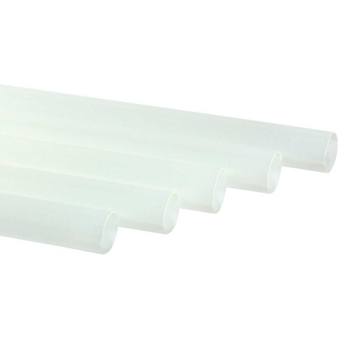 Jumbo PLA Straw 7.75 Paper Wrapped, White (6,000 Straws)