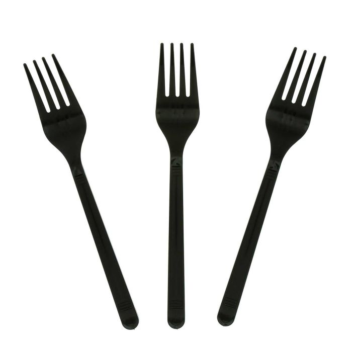1,000 Plastic Disposable Knives Bulk Black Medium Weight Disposable  Silverware Plastic Cutlery Knife